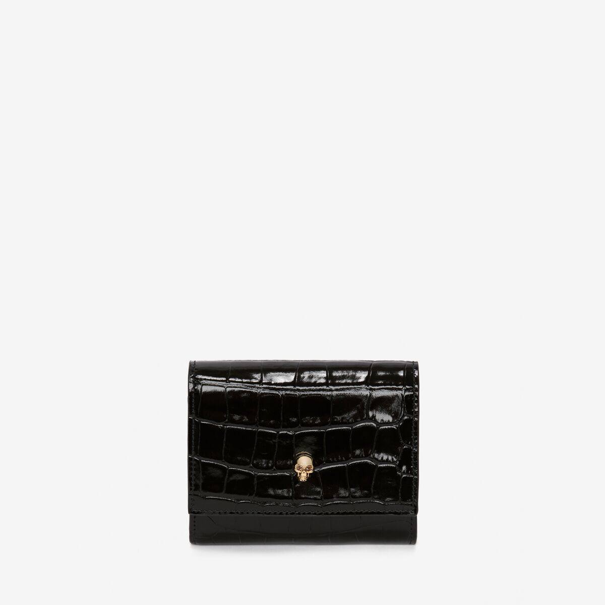 ALEXANDER MCQUEEN - Skull Envelope Card Holder - Item 6320391JM0G1000